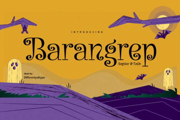 Barangrep: A Critical Look at a Distinctive Halloween Display Font