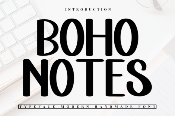 Boho Notes: A Bold Display Font for High-Impact Visual Workflows