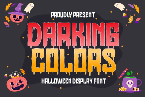 Darking Colors: Bold Whimsy for Halloween Design