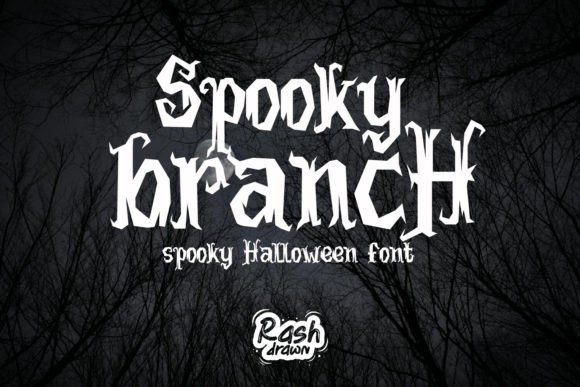 Evaluating the Spooky Branch Font for Halloween Design Projects