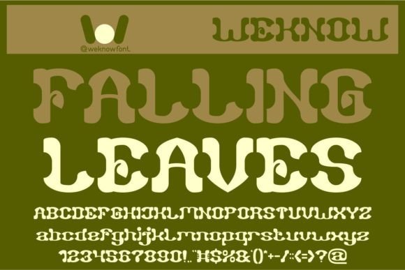 Falling Leaves: Where Organic Nature Meets Art Deco Elegance