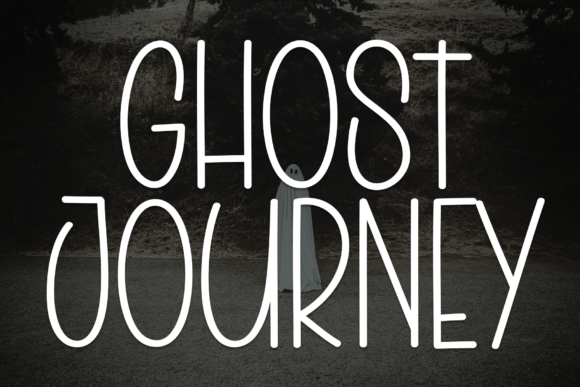 Ghost Journey: A Handwritten Display Font for Warm, Playful Designs