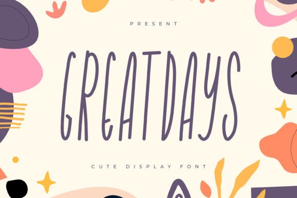 Great Days: Elevating Children’s Projects with Playful Typography