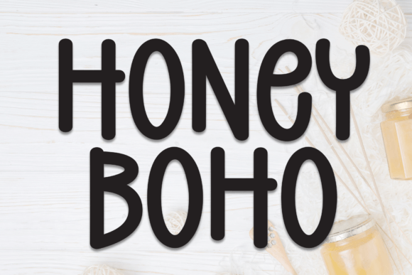 Honey Boho: Mastering the Art of Whimsical Typography in Modern Design