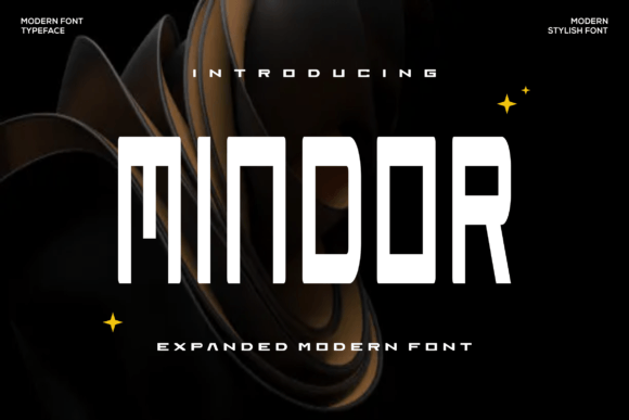 Introducing Mindor: A Bold, Authentic Modern Font
