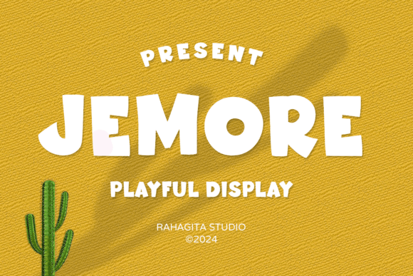 Jemore: A Strategic Approach to Playful Typography