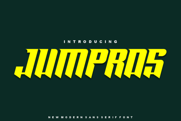Jumpros: The Bold Typography Revolutionizing Modern Visual Identity