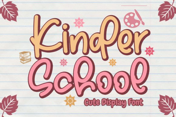 Kinder School: A Modern Handwritten Font for Professional Workflows