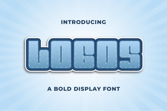Logos: A Bold Display Font for Brand Identity