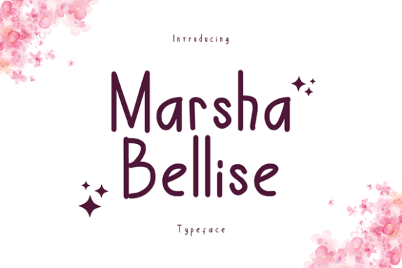 Marsha Bellise: A Joyful Display Font for Creative Designs