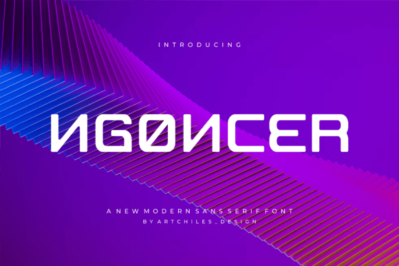Ngoncer: The Definitive Guide to a Futuristic Techno Display Font