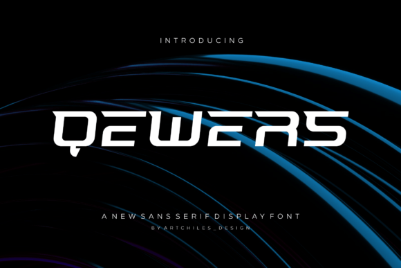 Qewers: The Dynamic Font That Brings Sports Designs to Life
