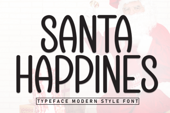 Santa Happines: A Practical Guide to Using a Festive Display Font
