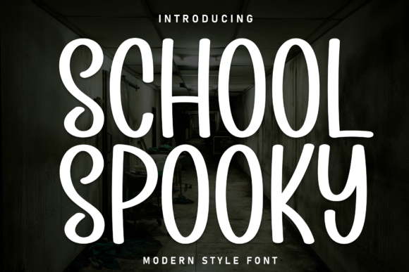 School Spooky: Mastering the Art of Playful Horror Typography
