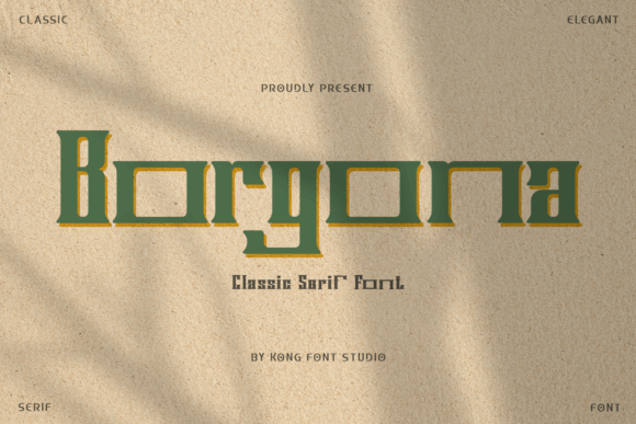 Unlocking Timeless Elegance with the Borgona Typeface